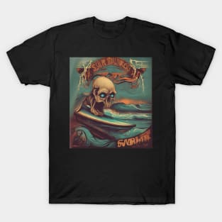 Spooky retro surfer T-Shirt